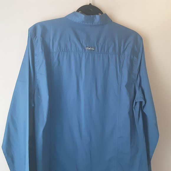 Industrie Men's Button Down Blue Shirt,  New! S - Picture 8 of 14